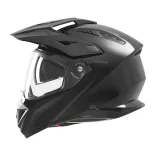 NOX N350 shiny black offroad/dualsport/trail bukósisak