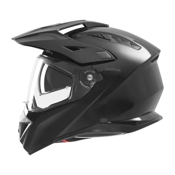 NOX N350 shiny black offroad/dualsport/trail bukósisak