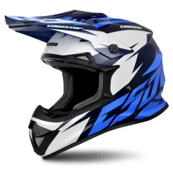   Cassida Cup Two kék-sötétkék-fehérbukósisak 2XL=63-64cm