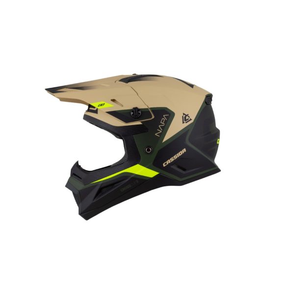 CASSIDA CROSS CUP 2 NAPA JUNIOR BUKÓSIAK SAND/GREEN/YELLOW FLUO