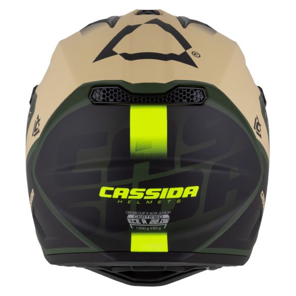 CASSIDA CROSS CUP 2 NAPA JUNIOR BUKÓSIAK SAND/GREEN/YELLOW FLUO