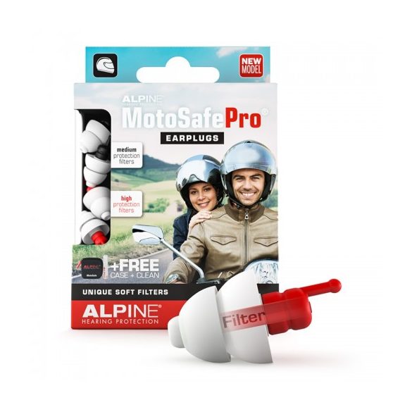 Alpine motosafe pro füldugó motorosoknak