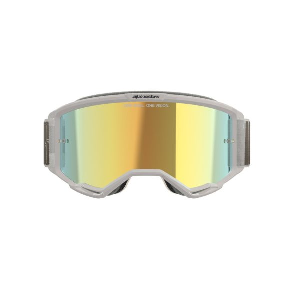ALPINESTARS VISION5 SZEMÜVEG HOLLOW SAND, ARANY TÜKRŐS LENCSÉVEL