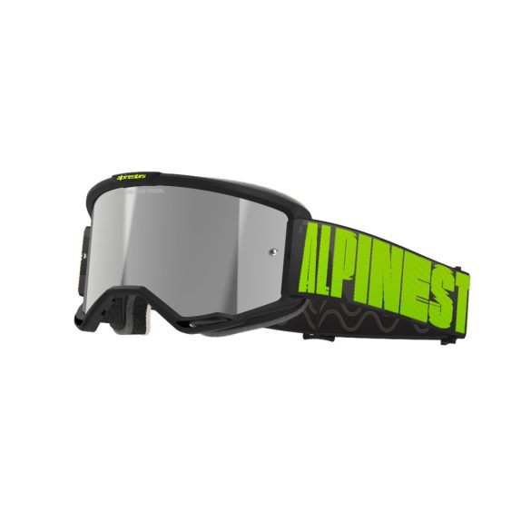 ALPINESTARS VISION5 SZEMÜVEG HOLLOW FEKETE-ACID, EZÜST TÜKRŐS LENCSÉVEL