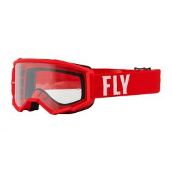 Fly Racing Focus cross szemüveg, piros