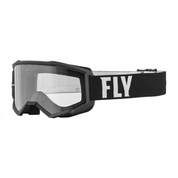 Fly Racing Focus cross szemüveg, fekete