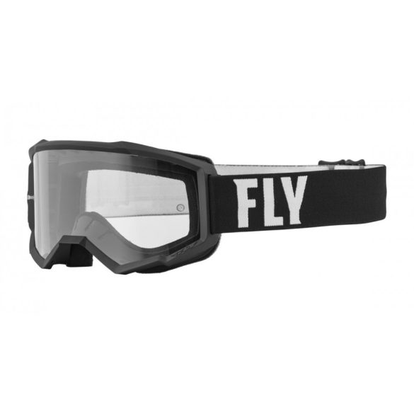 Fly Racing Focus cross szemüveg, fekete