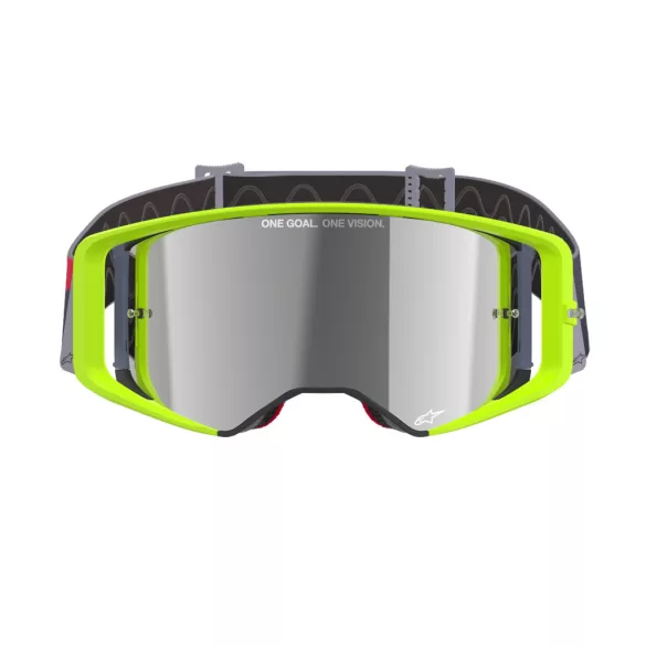 ALPINESTARS SUPERTECH CORP SZEMÜVEG ACID-SZÜRKE  EZÜST TÜKRŐS LENCSÉVEL