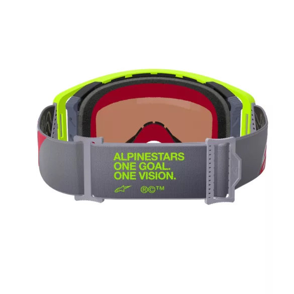 ALPINESTARS SUPERTECH CORP SZEMÜVEG ACID-SZÜRKE  EZÜST TÜKRŐS LENCSÉVEL