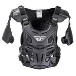 Fly Racing Revel plus páncél, fekete
