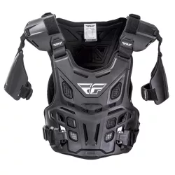 Fly Racing Revel plus páncél, fekete