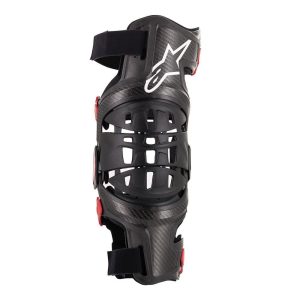 ALPINESTARS 2022 BIONIC-10 CARBON BLACK-RED TÉRDGÉP JOBB TÉRD S