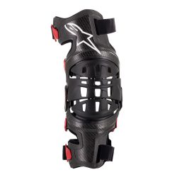   ALPINESTARS 2022 BIONIC-10 CARBON BLACK-RED TÉRDGÉP BAL TÉRD S