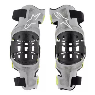   Alpinestars 2022 bionic - 7 pro ezüst/sárga fluo térdgép s
