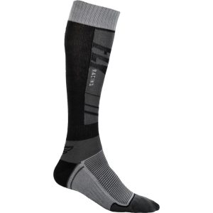 Fly Racing zokni, black-grey