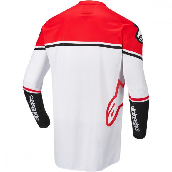 Alpinestars Racer Flagship S21 White-Red-Black crossmez, L