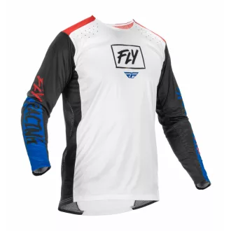 Fly Racing lite piros/fehér - kék crossmez