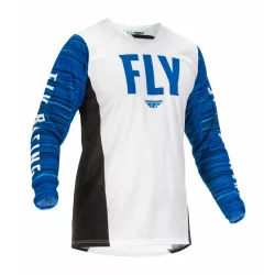 Fly Racing Kinetic Wawe  2022 cross mez, fehér-kék