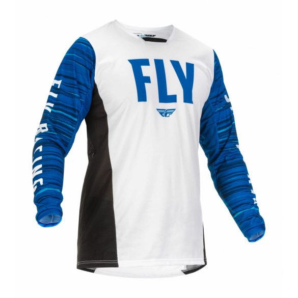 Fly Racing Kinetic Wawe  2022 cross mez, fehér-kék