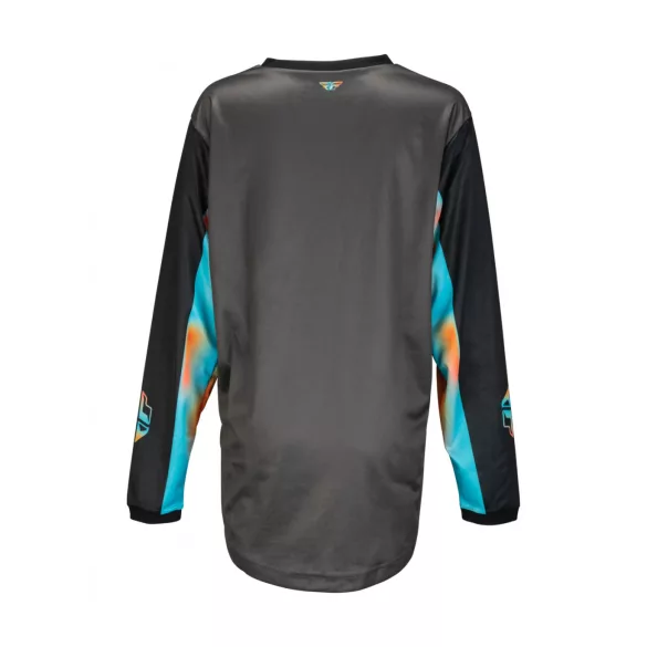 Fly Racing F-16 2023 női cross mez, szürke-rózsaszín-fekete, M