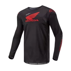 Alpinestars Racer Iconic Honda Mez (2026) – Black / Red