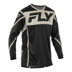 FLY RACING LITE FEKETE-SZÜRKE M MÉRET