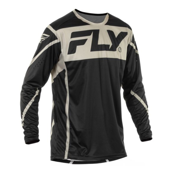 FLY RACING LITE FEKETE-SZÜRKE M MÉRET