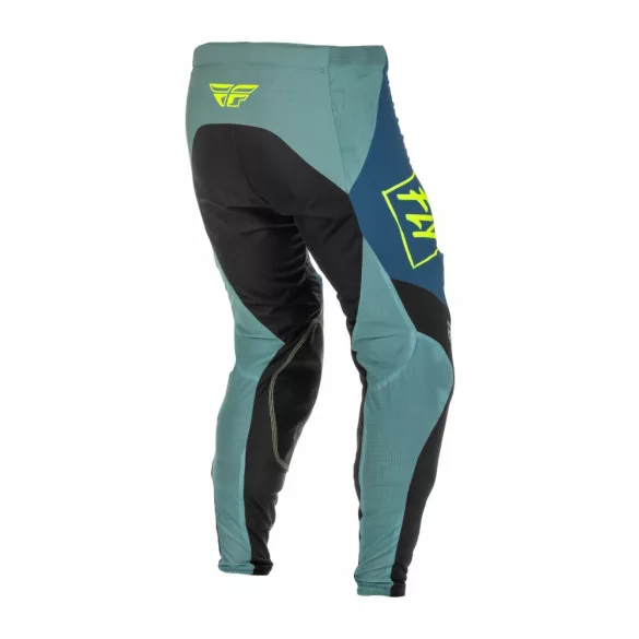 Fly Racing Lite 2022 crossnadrág, szürke-kék-fluo sárga