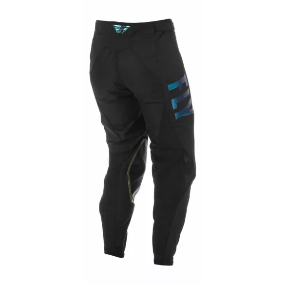 Fly Racing Lite női cross nadrág,fekete-aqua kék