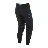 Fly Racing Lite női cross nadrág,fekete-aqua kék