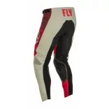 Fly Racing Kinetic Wawe crossnadrág, szürke-piros 40 méret