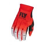 Fly Racing Evolution DST kesztyű, piros-szürke, L