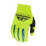 Fly Racing Lite 2023  kesztyű, fluosárga-kék, 2XL