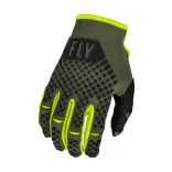 Fly Racing Kinetic 2023  kesztyű, zöld-fluosárga, 2XL