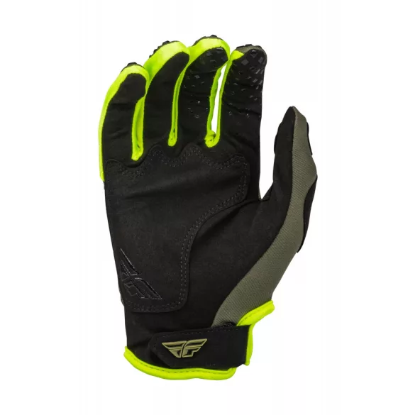 Fly Racing Kinetic 2023  kesztyű, zöld-fluosárga, 2XL