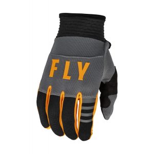 Fly Racing F-16 2023  cross kesztyű, szürke-fekete-narancs, 2XL