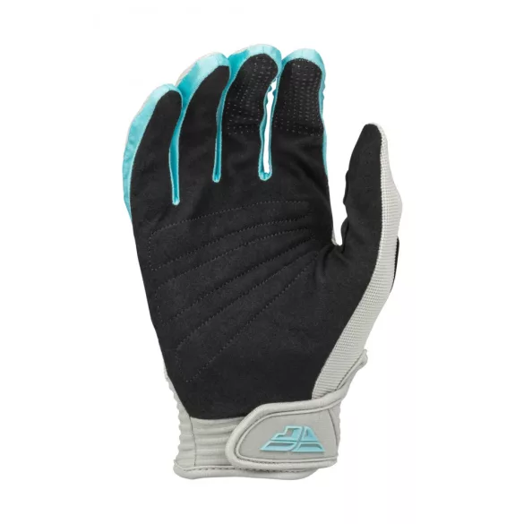 Fly Racing F-16 2023  cross kesztyű, szürke-világoskék, XS