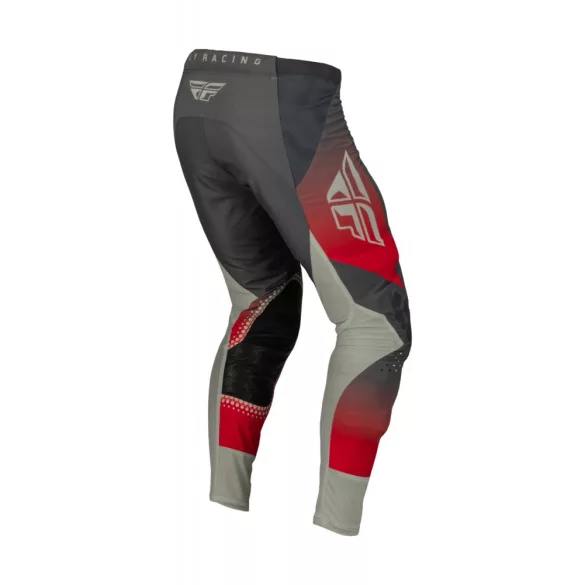 Fly Racing Lite 2023 szürke-piros cross nadrág, 36