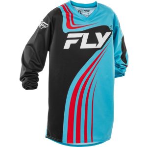 FLY RACING GYEREK F-16 MEZ KÉK-FEKETE L MÉRET