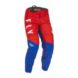   Fly Racing ,  F-16 2022  gyerek cross nadrág, kék-piros-fehér