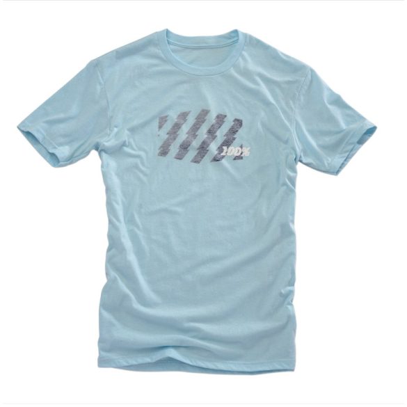 100% STRIKE TEE-SHIRT ICE BLUE XL