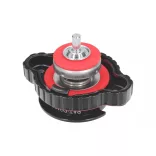 Mx Works hűtősapka hőmérővel, 1,8 bar, Honda,Kawasaki,Yamaha, piros