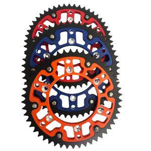 Ktm dual acél-alu hátsó lánckerék