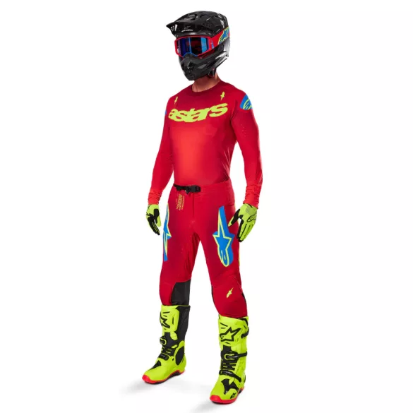 Alpinestars Supertech Maker red-fluo yellow ruhaszett