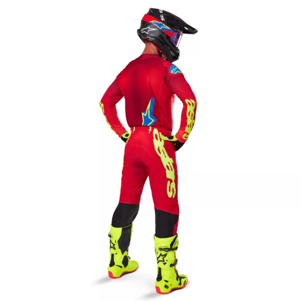 Alpinestars Supertech Maker red-fluo yellow ruhaszett