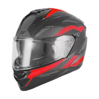   Nox zárt bukósisak napszemüveggel N304S REVO piros matt/fekete XXL