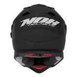 NOX OFFROAD / TRAIL DUOSPORT (DUAL) N312 SISAK PLEXIVEL ÉS NAPSZEMÜVEGGEL, MATT FEKETE
