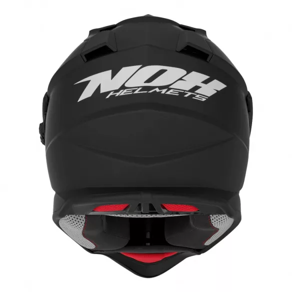 NOX OFFROAD / TRAIL DUOSPORT (DUAL) N312 SISAK PLEXIVEL ÉS NAPSZEMÜVEGGEL, MATT FEKETE