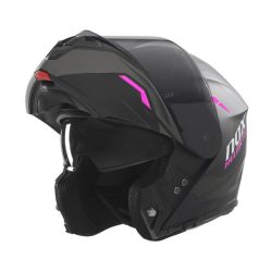   NOX N968 felnyitható (flip-up) bukósisak fekete-pink színben