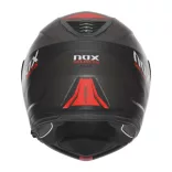 NOX N968 felnyitható (flip-up) bukósisak fekete színben